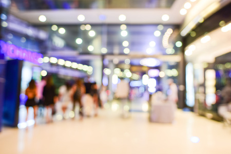 department store blurredの写真素材