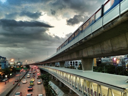 Traffic in Bangkok