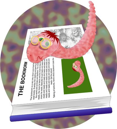bookwormの写真素材