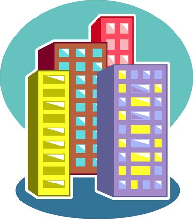 skyscrapersの写真素材