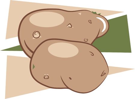 potatoesの写真素材