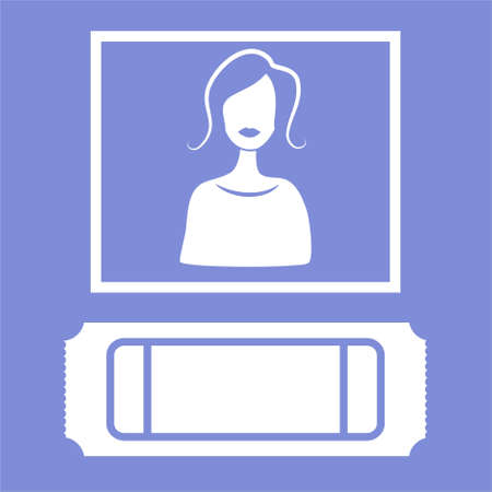 box office iconの写真素材