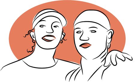 young coupleの写真素材