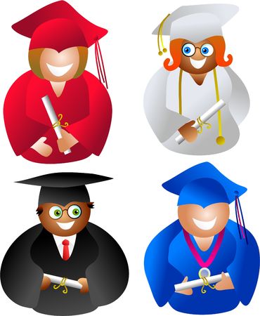 graduatesの写真素材