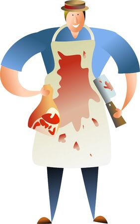 butcherの写真素材