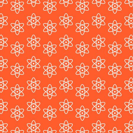 decorative retro molecule patterned wallpaper background designの写真素材