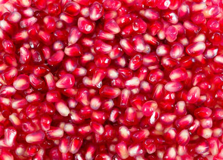 Juicy berries pomegranate. Close-up background textureの写真素材