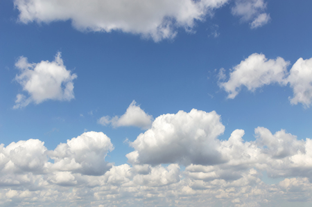Beautiful cloudy sky during the dayの写真素材