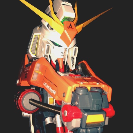 Headbust hi-nu gundamの素材