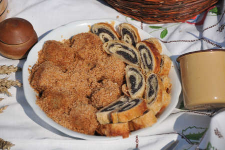 healthy and natural breadの写真素材