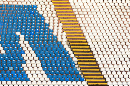  stadium seats on the stand
