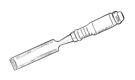 Chisel vector illustration