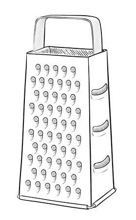 Metal graterのイラスト素材