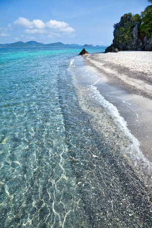The beautiful beach of tropical Thailand.の写真素材