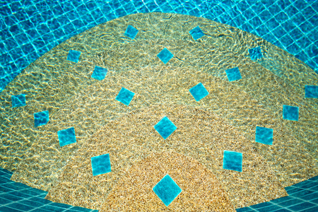 Patterns and textures of the pool.の写真素材
