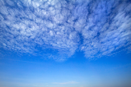 Clouds and blue sky.の写真素材