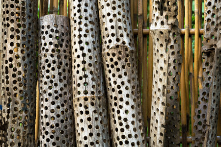 Old wooden wall pattern for background.の写真素材