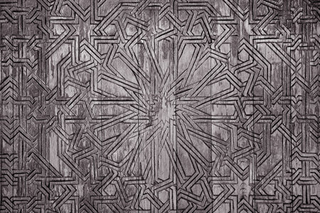 Old wooden wall pattern for background.