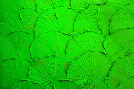 Green cement wall pattern for the backgroundの写真素材