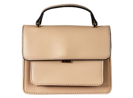 women hand bag with isolated background.の写真素材