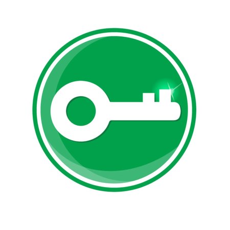 Key Vector iconのイラスト素材