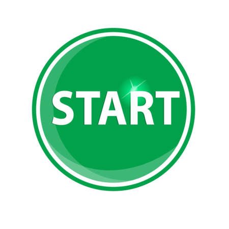 start circular iconのイラスト素材