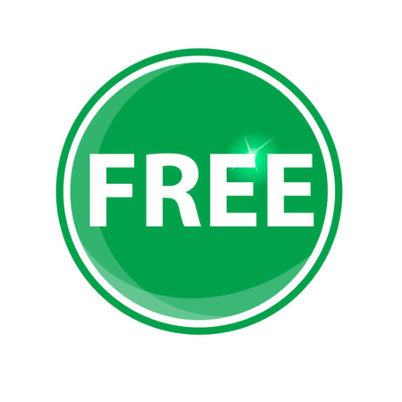 Free circular icon green on white backgroundのイラスト素材