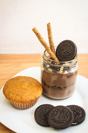 This is delicious dessert.の写真素材