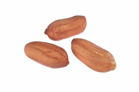 three peanuts out of shell 