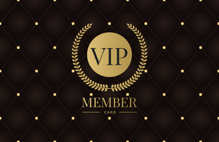 Vip golden luxury vector design background template illustrationのイラスト素材