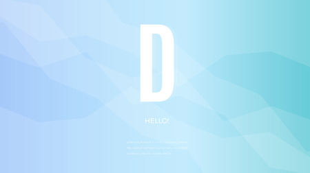 Modern geometric vector design. Blurred soft color gradient horizontal wallpaper background. Sweet romantic foreground for web and print banners.のイラスト素材