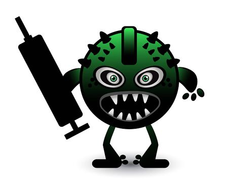 Green Monsterのイラスト素材