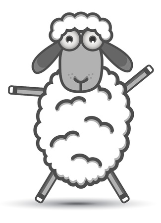 Sheep Vectorのイラスト素材