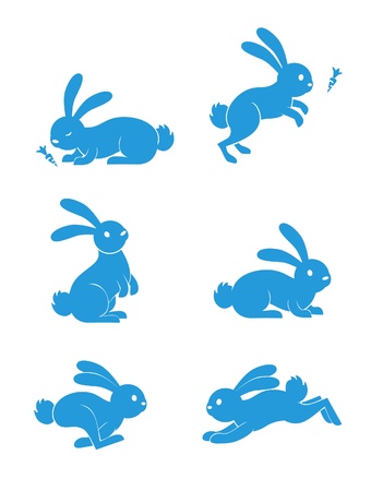 Rabbit Setのイラスト素材