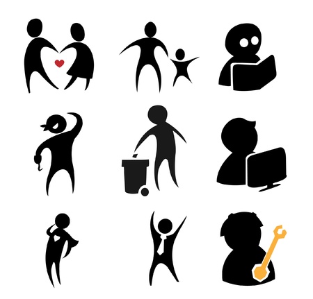 people signのイラスト素材