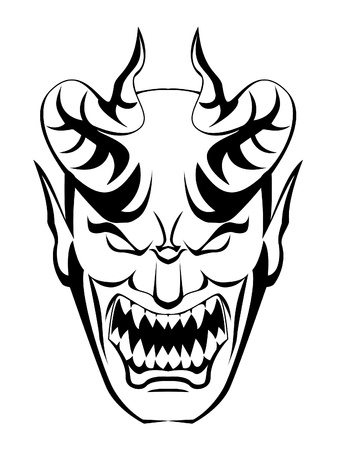 devil headのイラスト素材