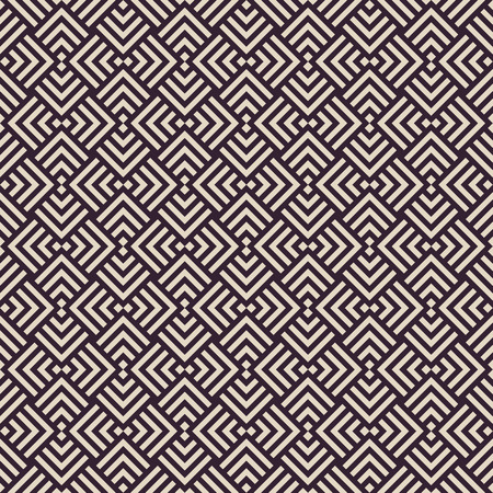 Graphic geometric pattern, black and white vintage style.のイラスト素材