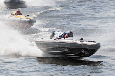 World cup water-motor sport24- hour Saint-Petersburgのeditorial素材