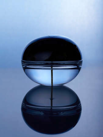 Crystal bottle with perfume sprayの写真素材