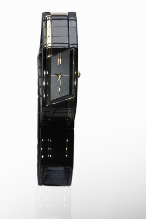 Ladies watch on light backgroundの写真素材