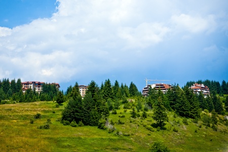 The new modern hotels and property in Bulgariaの写真素材