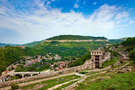 Old town Veliko Tarnovo in Bulgariaのeditorial素材