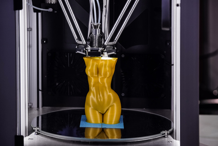 Printing 3d printerの写真素材