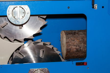 Woodworking machine viewの写真素材