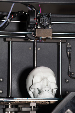 Printing 3d printerの写真素材