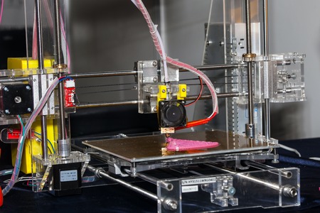 3d printer printing technologyのeditorial素材