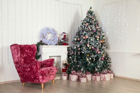 Merry christmas and new year backgroundの写真素材