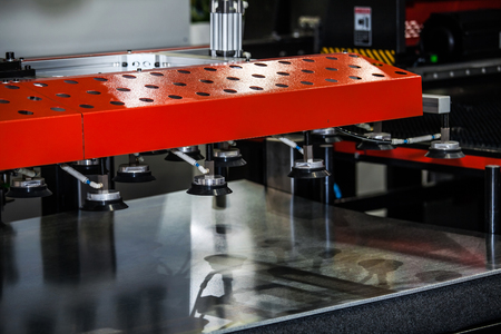 Suction cups for sheet metalの写真素材