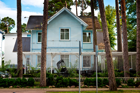 Jurmala wooden architectureのeditorial素材