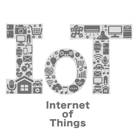 Internet of Things vector iconのイラスト素材